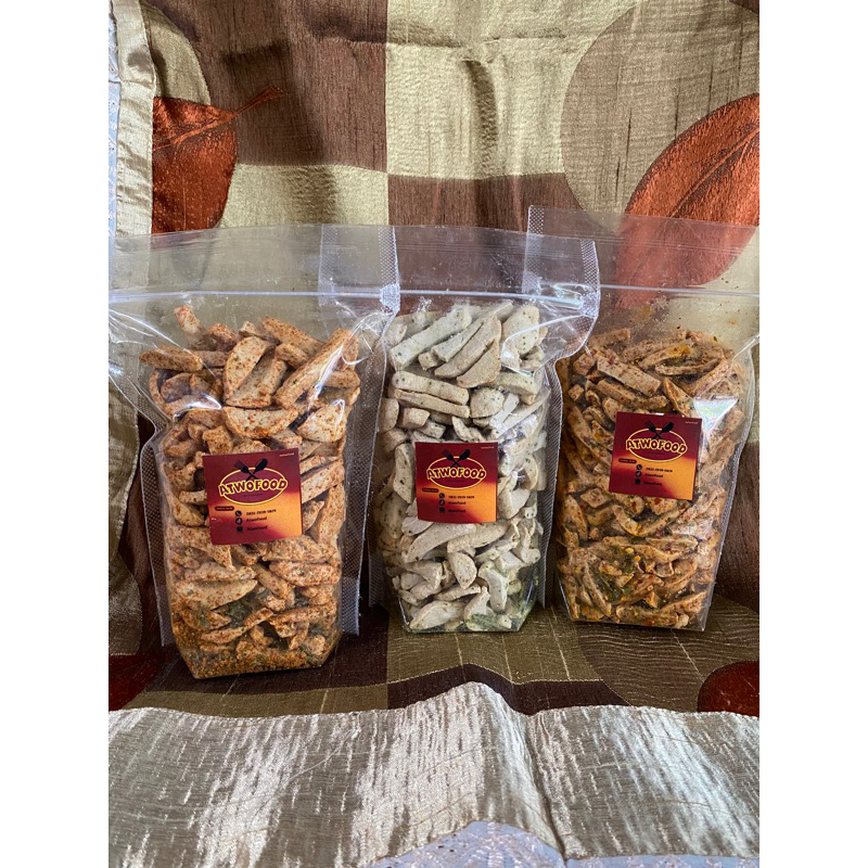 

Basreng pedas daun jeruk kriuk 250gr promo termurah