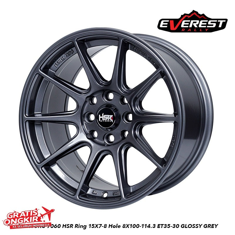 VELG MODEL CELONG RING 16 HSR SHINJUKU LEBAR 7 DAN 8 UNTUK MOBIL IGNIS, AVANZA, LIVINA