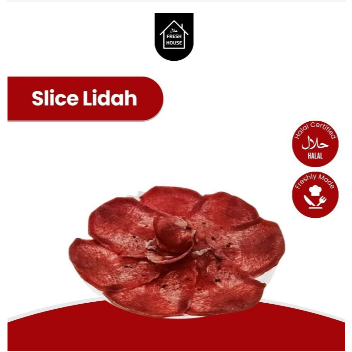 

BEEF SLICE LIDAH SAPI / SLICE LIDAH AUS IMPORT / GYUTAN 500 GR