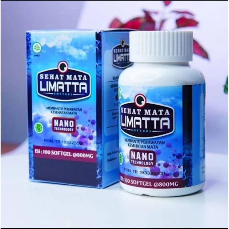 Limatta Softgel Walatra Original Obat Herbal Sehat Mata Limatta Sofgel