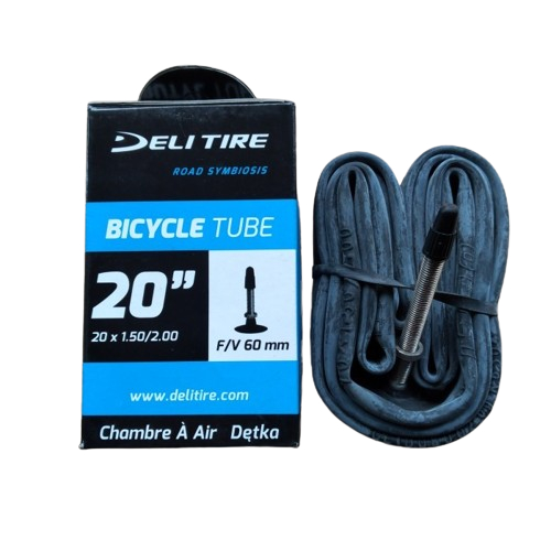 Ban Dalam Sepeda Ukuran 20 x 1.50 / 2.00 Swallow Deli Tire FV Presta 6 cm 60 mm MTB BMX Fixie Lipat 