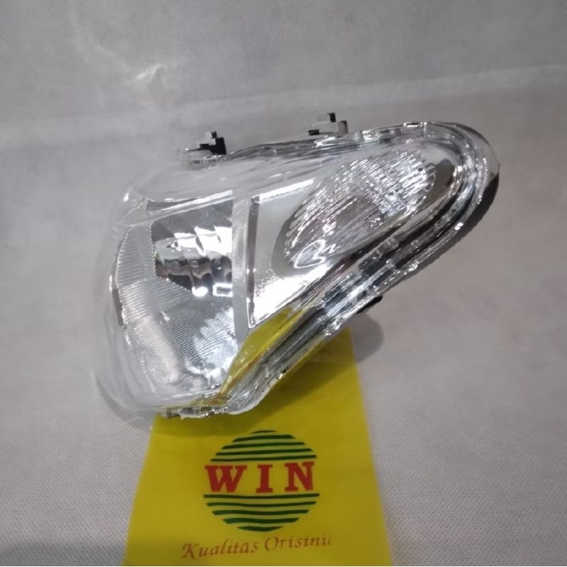 REFLEKTOR LAMPU DEPAN MIO 08 SMILE MERK WIN