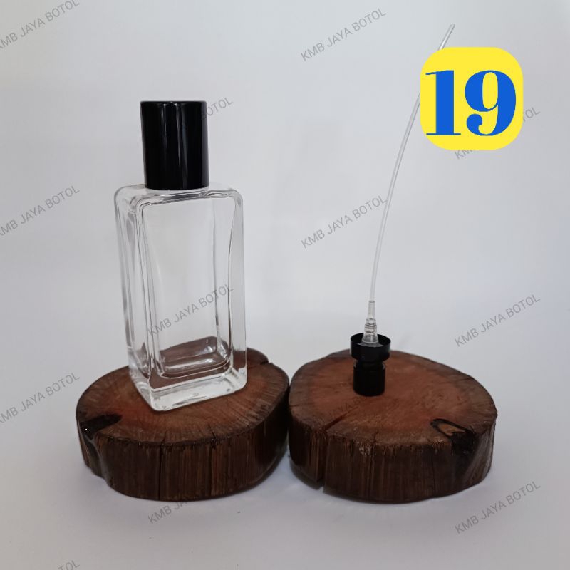 BOTOL PARFUM MINISO 50 ML PRESS ISI 60 PCS, BOTOL KOSONG, BOTOL PARFUM SPRAY, BOTOL PARFUM PRESS, BO