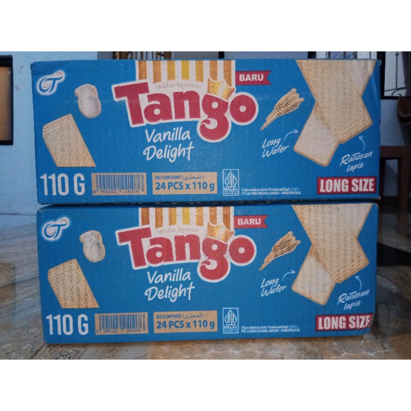 

[GROSIR!!!] Wafer Tango 1 DUS isi 24pcs - Vanilla 110gr