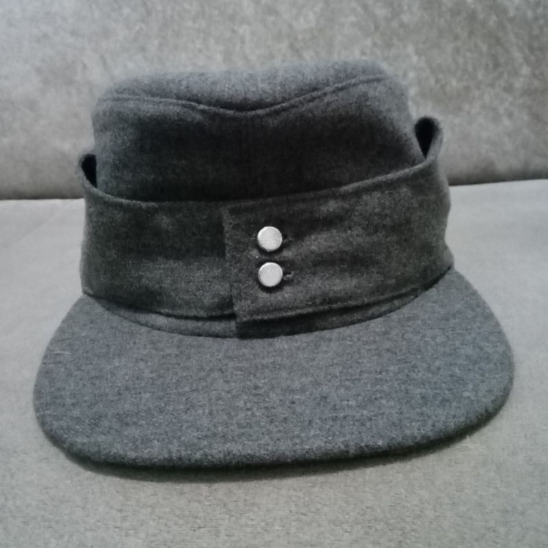 Topi m43 wool tebal Jerman ww2 wehrmatch