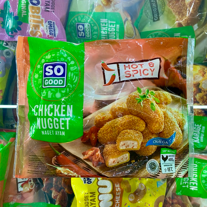 

So Good Chicken Nugget Hot & Spicy 400gr