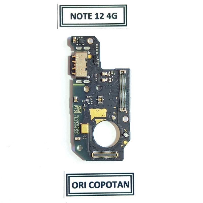 KONEKTOR CAS CHARGER REDMI NOTE 12 4G ORIGINAL COPOTAN