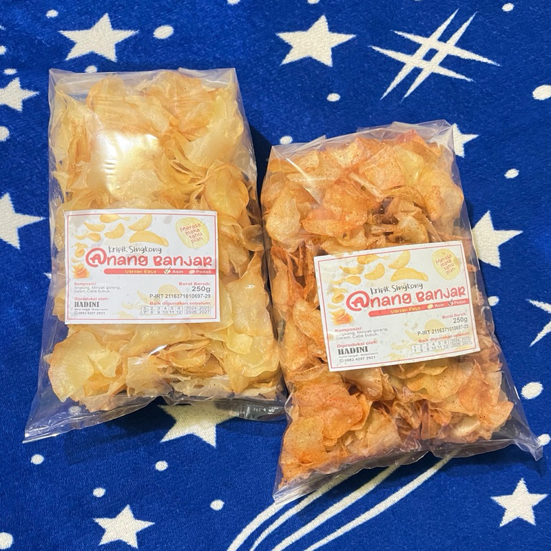 

Keripik Singkong| Keripik Pedas| Keripik Asin |Keripik Pedas Asin| Cemilan| Cemilan Pedas| Jajanan