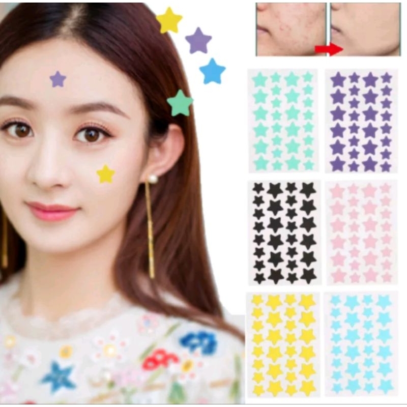 Acne Patch Stiker Jerawat Lucu Stiker Jerawat Bintang