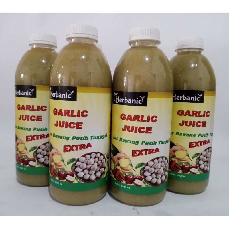 

jus bawan putih tunggal, garlic juice 1000 ml