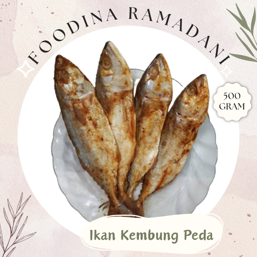 

IKAN KEMBUNG Peda Merah Ikan Asin - Salted Fish Fresh [ Berat 500gr ] Harga Per 0,5 Kg