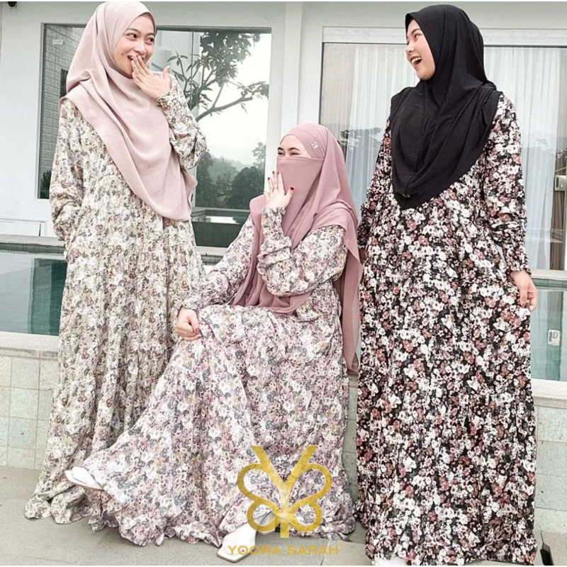 PL jelita dress dusty by yoora sarah (hanya cuci)