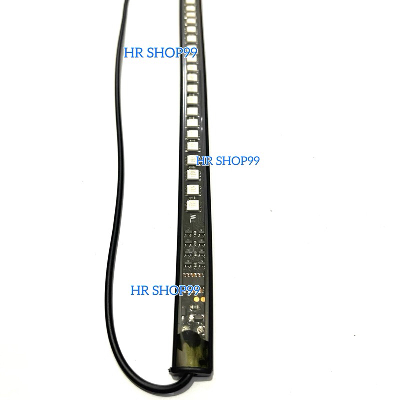 LAMPU KOLONG LED STRIP 24VOLT RUNNING 5050-32LED 32CM WATERPROOF FLEKSIBEL LED WARNA RGB WARNA-WARNI