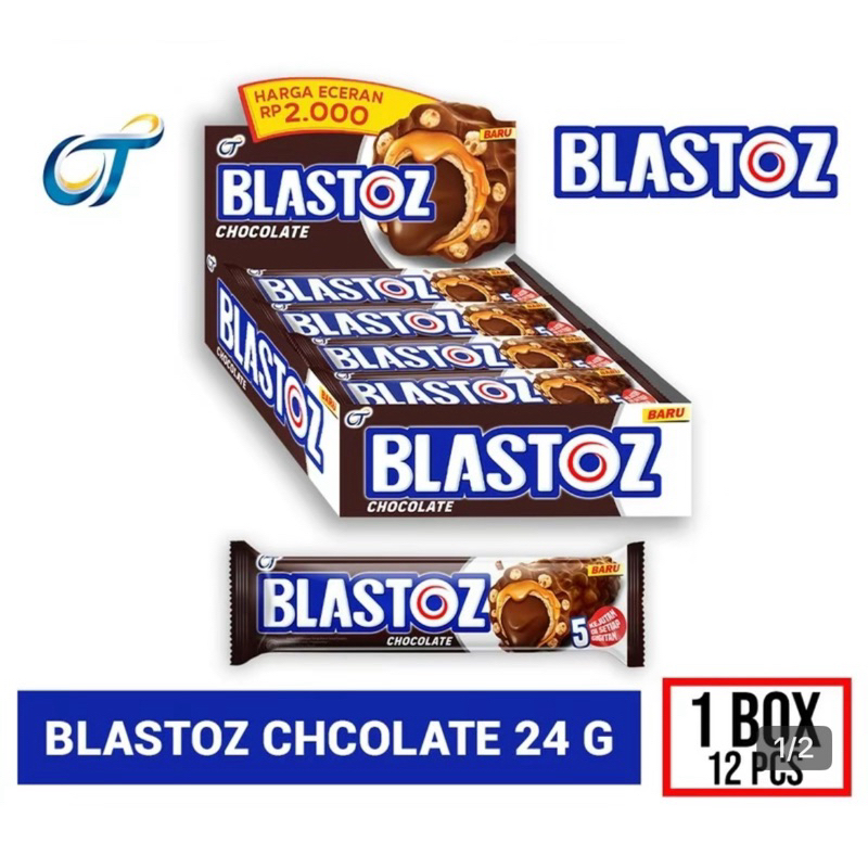 

Blastoz Chocolate Regular Pack - 1 Box isi 12 pcs