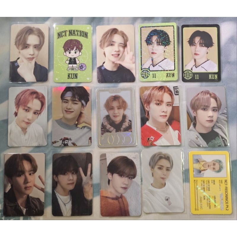 KUN WAYV PHOTOCARD OFFICIAL