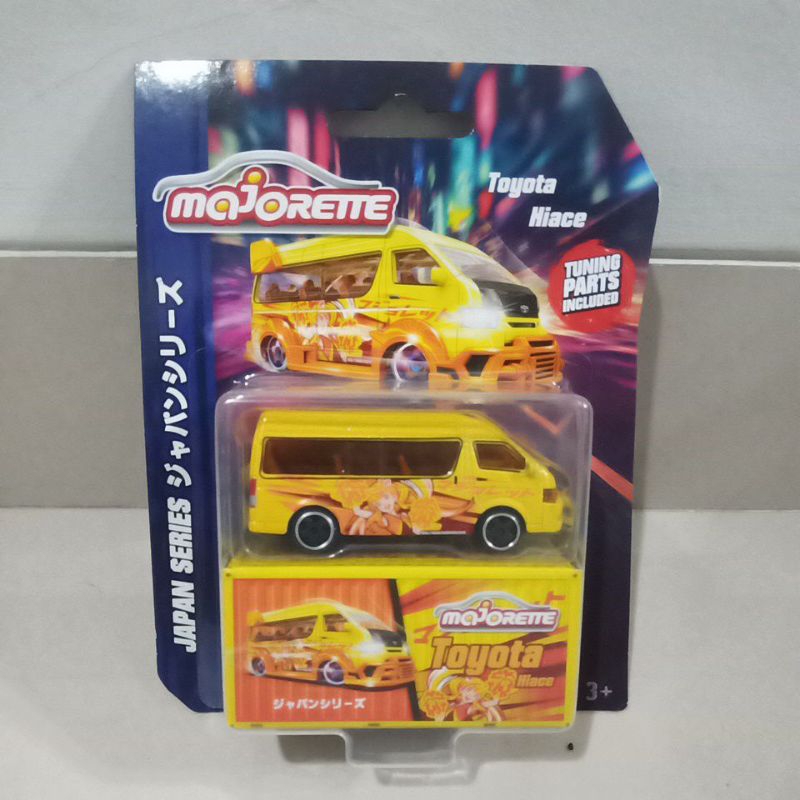 toyota hiace majorette japan series kuning