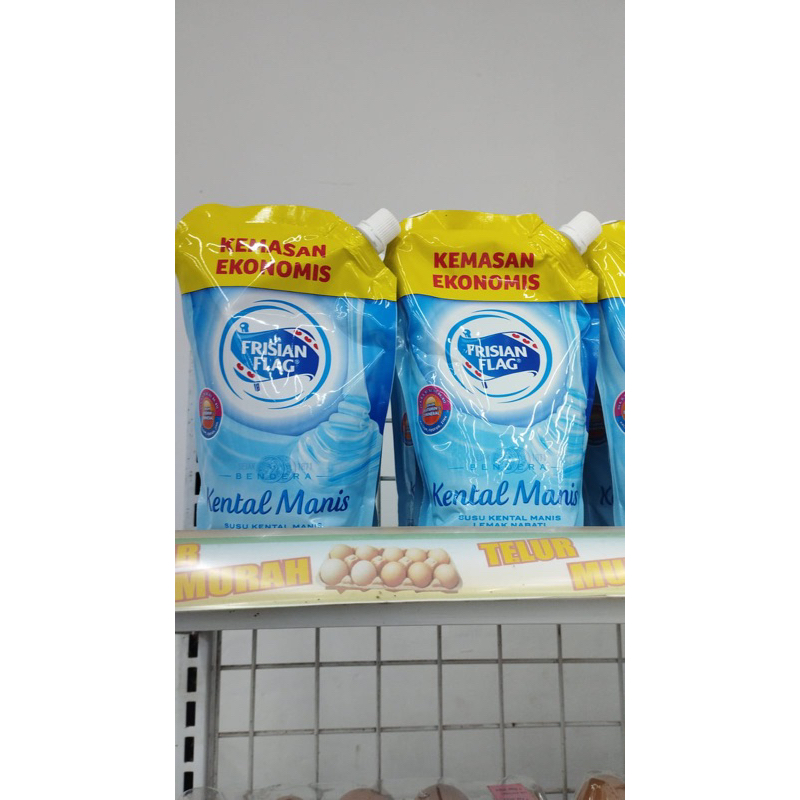 

Susu Frisian flag pouch putih