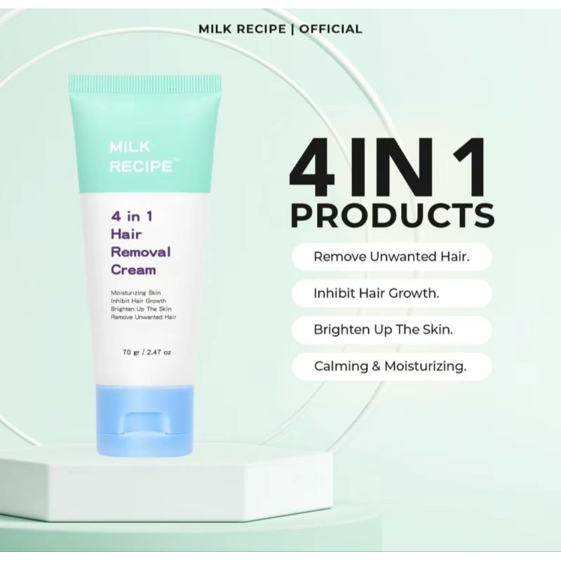 MILK RECIPE HAIR REMOVAL CREAM