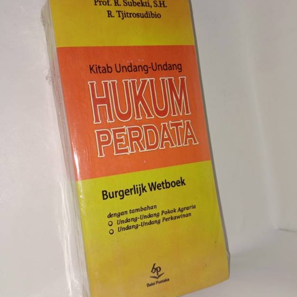 

Murah Banget E9QZC Kitab undangundang hukum perdatabuku baru Q69 Diskon