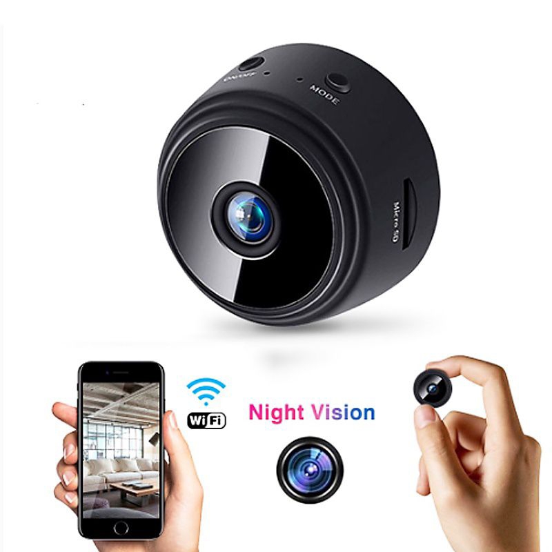 kamera cctv mini A9 wireless WiFi HD VISION NIGHT VISION  kamera kecil dashcam mobil
