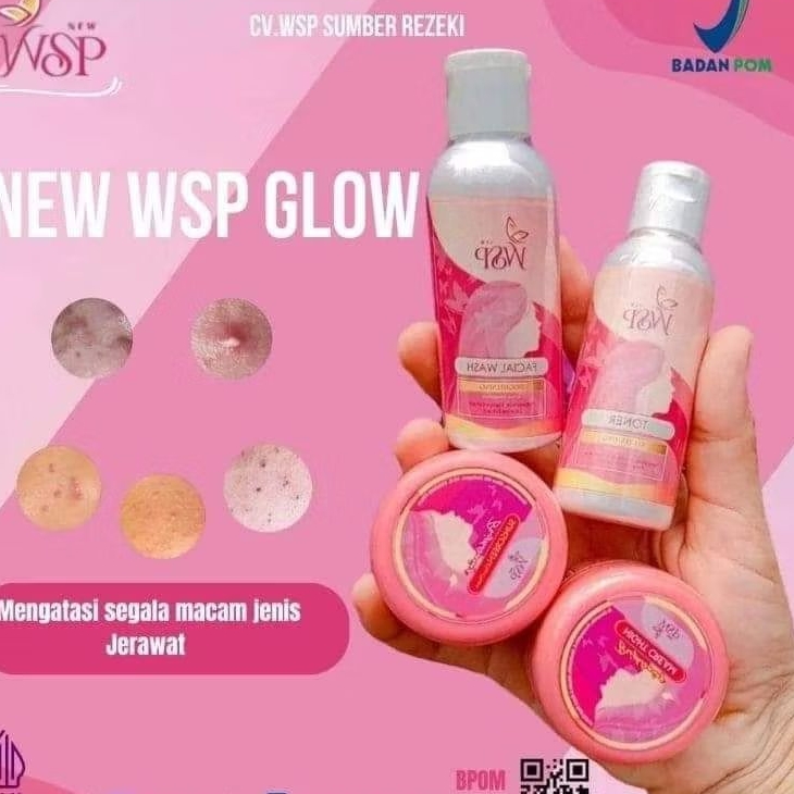 Wsp glow bpom /paket skincare wsp glow