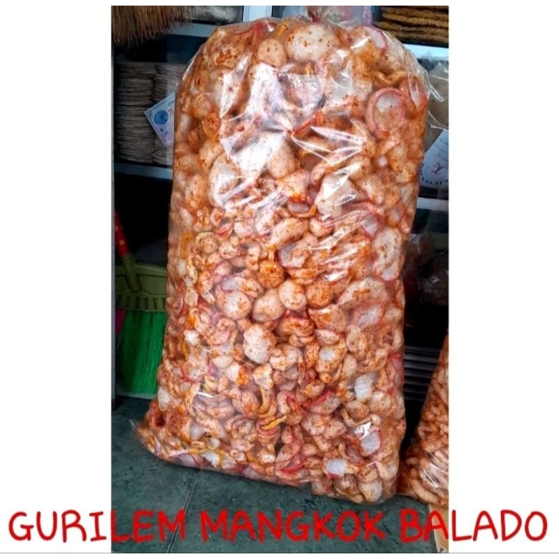 

Gurilem Batok pedas balado 250 gram