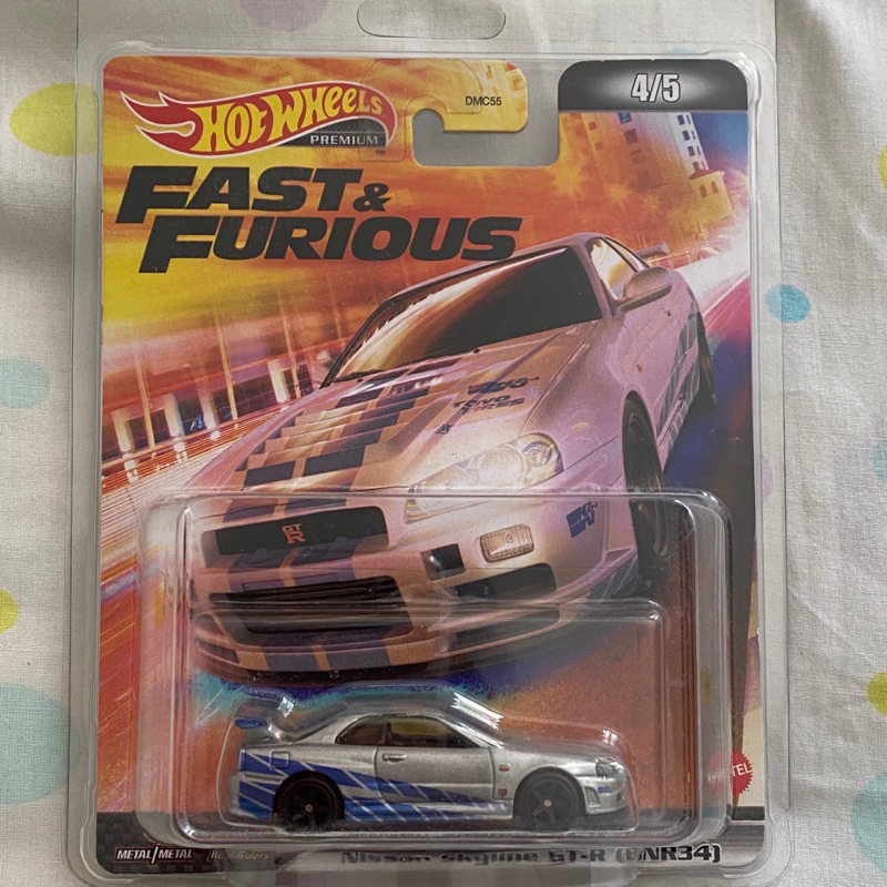 Hotwheels Premium FNF R34
