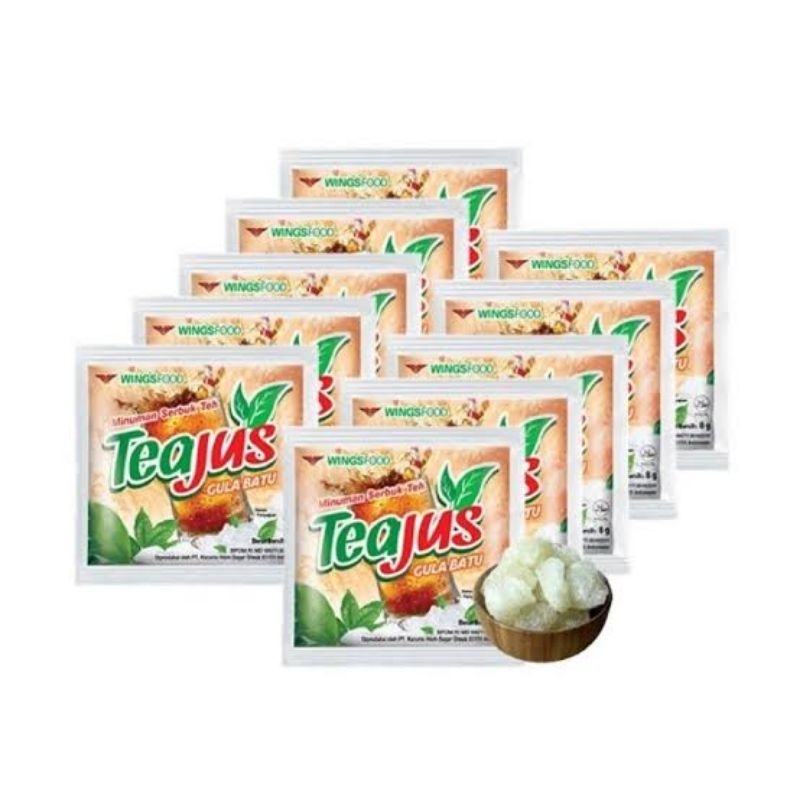 

TeaJus Gula Batu - 10 Sachet