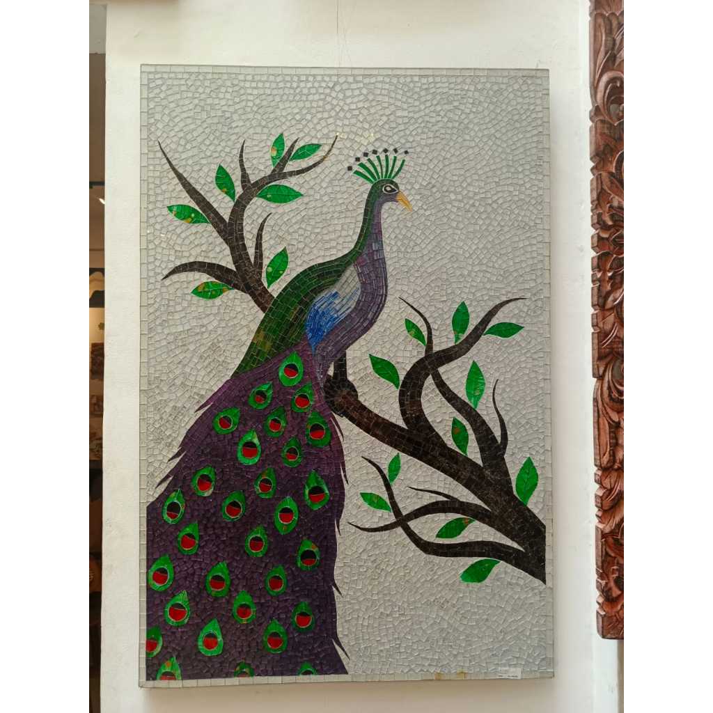 PAJANGAN BURUNG CENDRAWASIH HIASAN DINDING UK 90X60