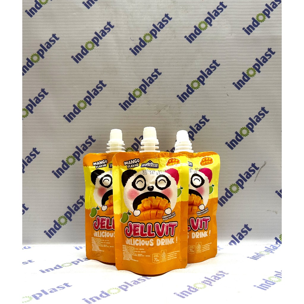 

Donald Jellvit MINI Jelly Drink Minuman Jeli Aneka Rasa Buah - Netto 70 mL - Mangga