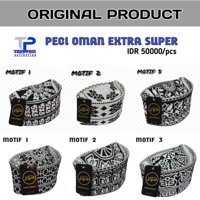 Peci Songkok Kopyah Oman Bangladesh Original