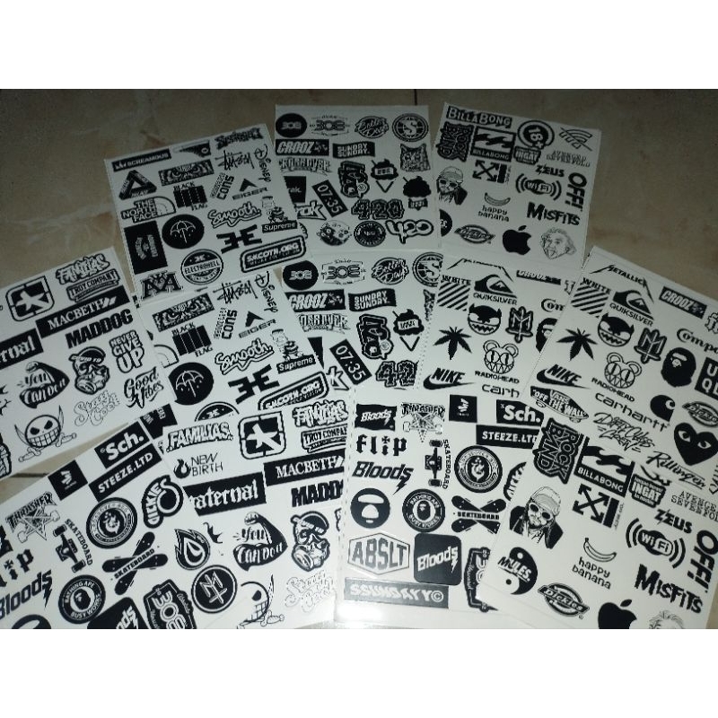 

Sticker Graftac Waterproof B&W