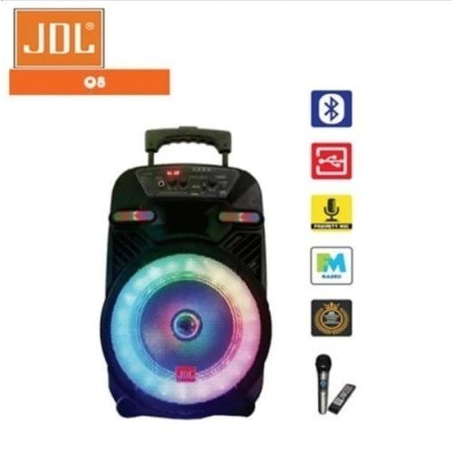 Speaker JDL Q8 wireless speaker JDL Q 8 werles bluetooth mic wireless