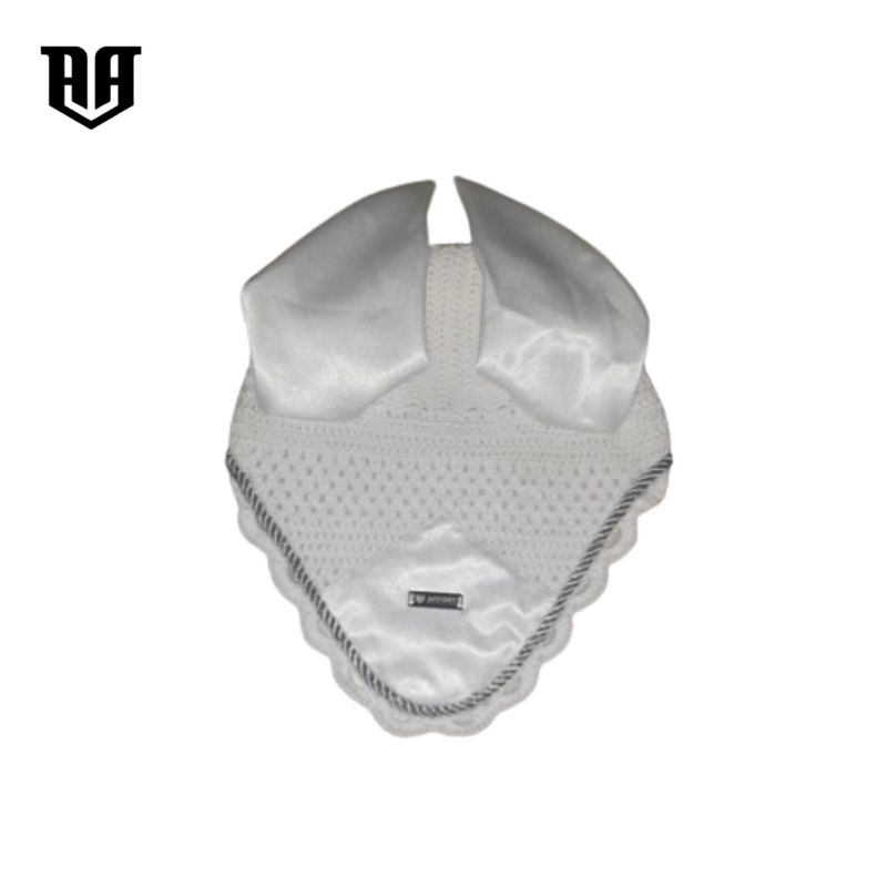 Ear Bonnet / Horse Earnet by Affort - White (Cob G)