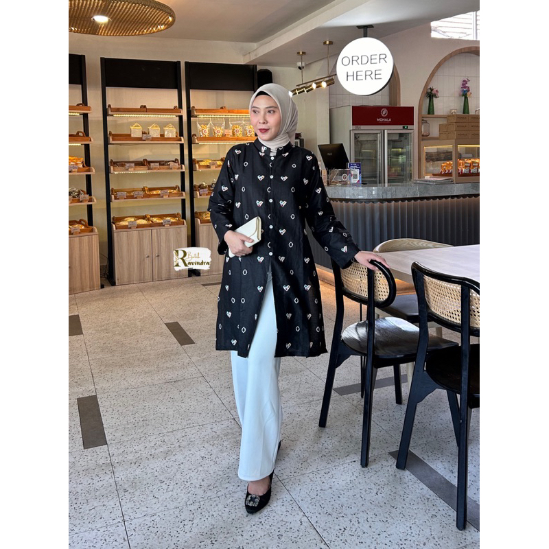 Tunik Jumputan Kutubaru