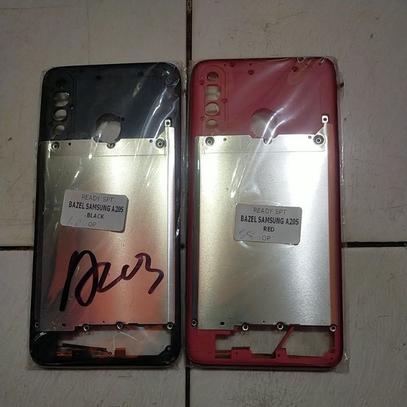 BAZEL SAMSUNG A20S RED & BLACK