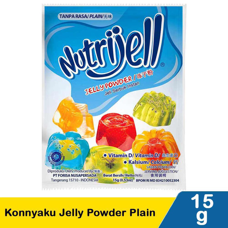 

Nutrijell Konnyaku Jelly Powder 15G