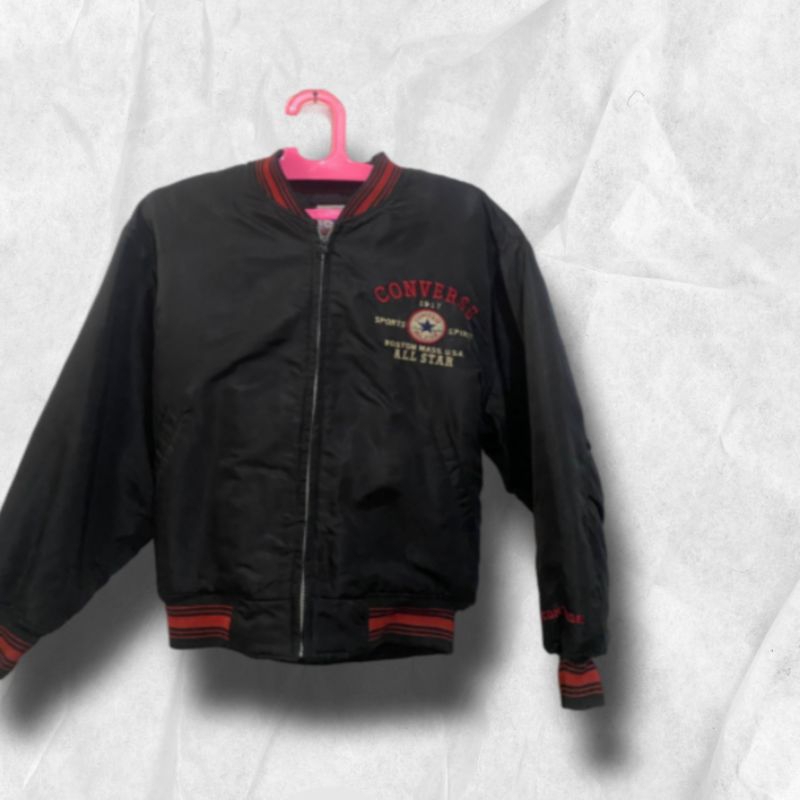 Jaket Bomber Converse Vasity Boston