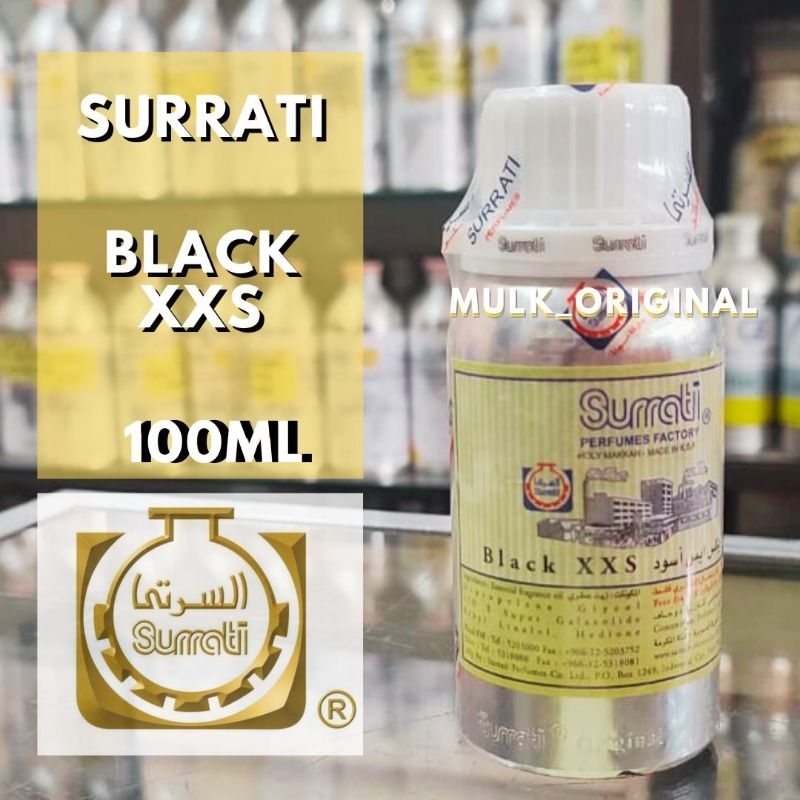 Bibit Parfum fragrance oil Surrati Black XXS 100ml