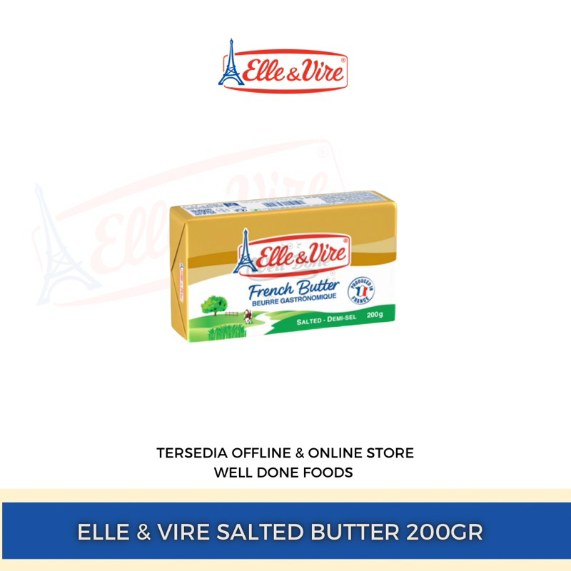 

Elle & Vire Salted Butter 200gr