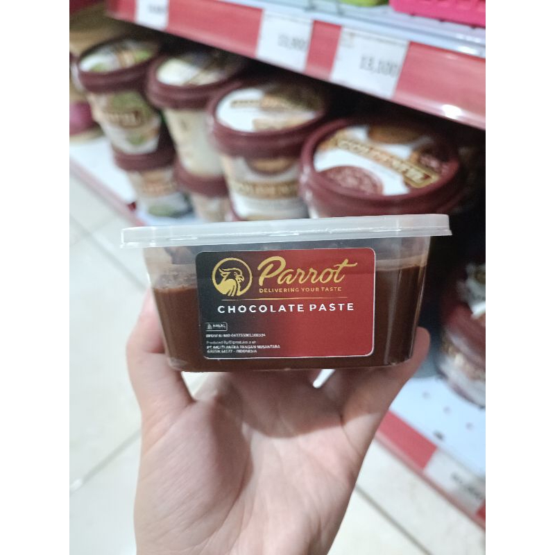 

[ 250 GRAM ] Coklat Pasta Filling Parrot 250 Gram
