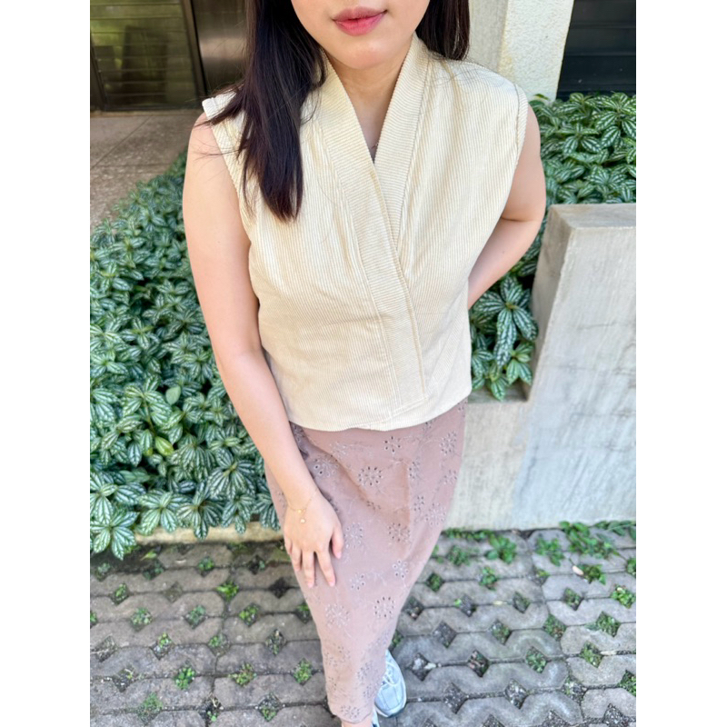 DEMODISH (CORDUROY JAPAN) ROMPI VEST