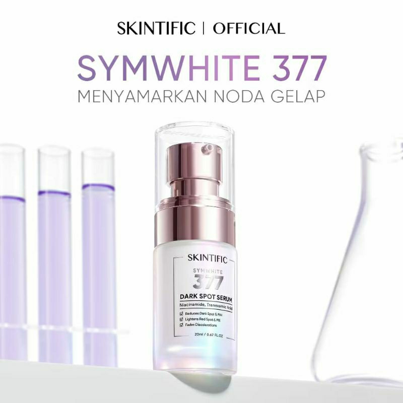 Skintific Symwhite 377 Dark Spot Serum | Niacinamide Serum Mencerahkan Tumpas Komedo Anti-Aging Dark