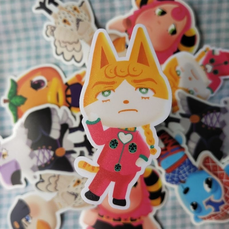 

stiker jojo ternak warga (animal crossing) - aftersale CF18