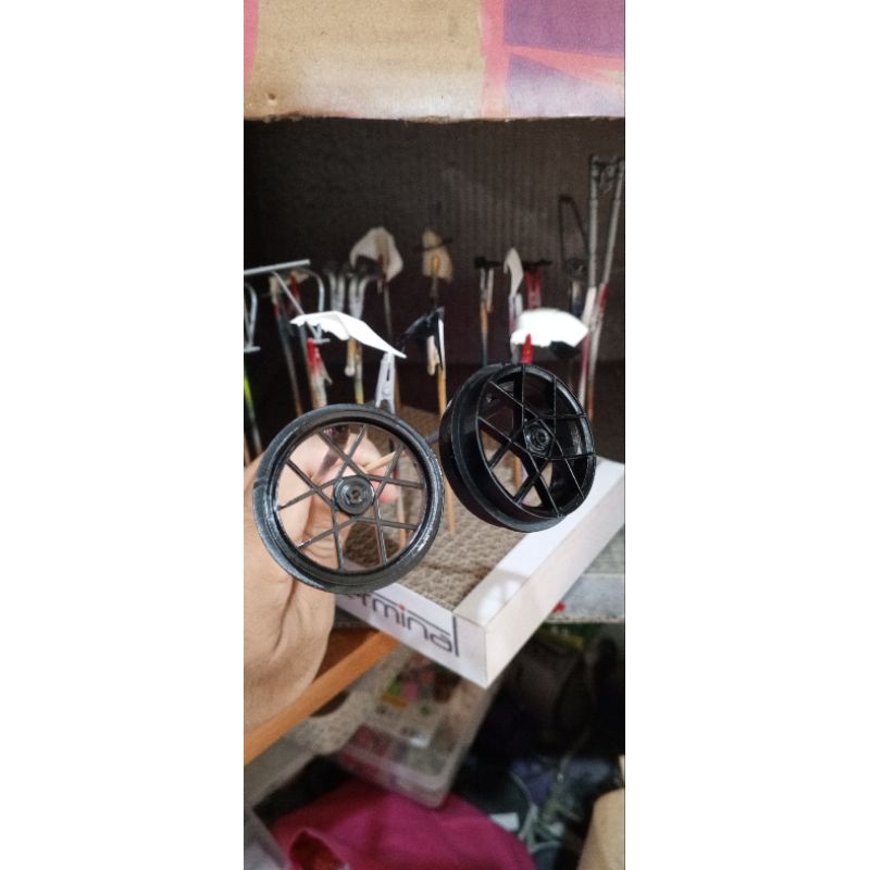 custom Rotobox velg 1:12 untuk Tamiya Ducati Panigale