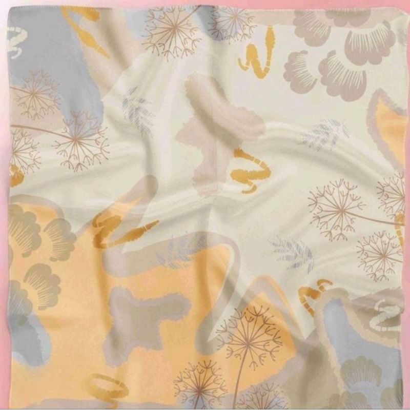 PROMO Hijab Printing Syar'i  140cmx140cm 𝐀𝐲𝐫𝐚 𝐘𝐞𝐥𝐥𝐨𝐰 𝐒𝐞𝐫𝐢𝐞𝐬 | Hijab Segi Empat Motif | Hijab Printin