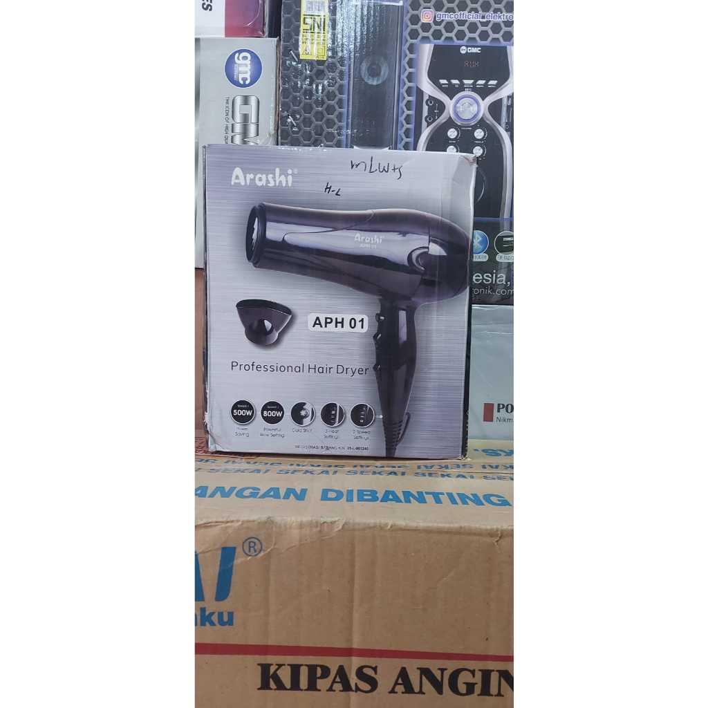 Hair Dryer Arashi APH 01 / APH-01 Pengering Rambut