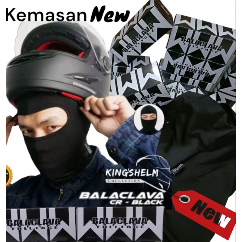 Balaclava Maestro Premium Masker Ninja full face Masker Motor