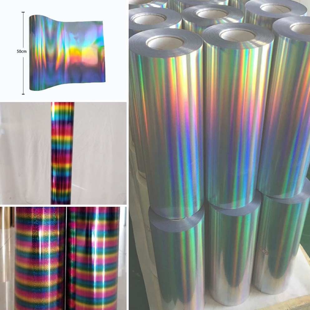 

BGK7J8754 Polyflex Foil Motif Spectrum Dan Rainbow Termurah Poliflex Hologram