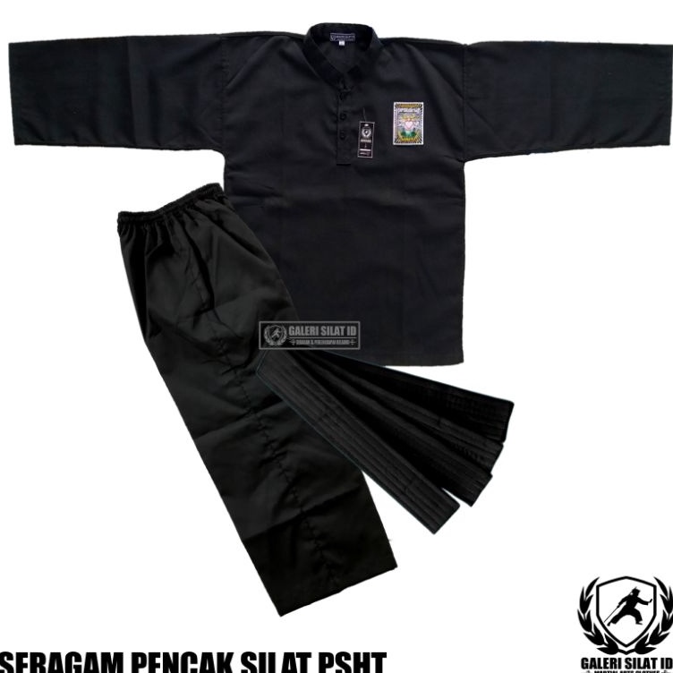 Termurah Sakral Siswa PSHT Kancing 3 Terbaru Lengkap Plus Sabuk  Sakral Siswa Benik 3  Baju Siswa PS